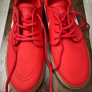 Nike Stefan Janoski Bright Red Sneakers